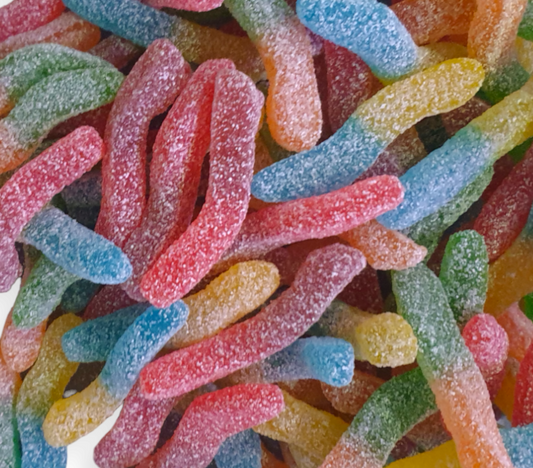 Mega sour worms